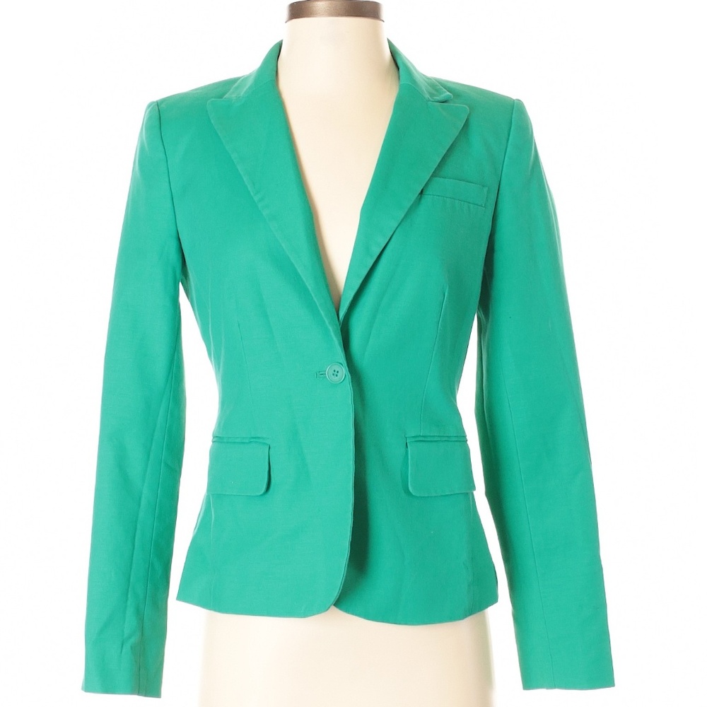 Green Calvin Klein Blazer Size 2